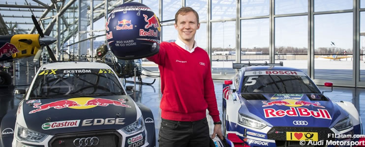 El piloto de Audi, Mattias Ekström, pone fin a su carrera en el DTM