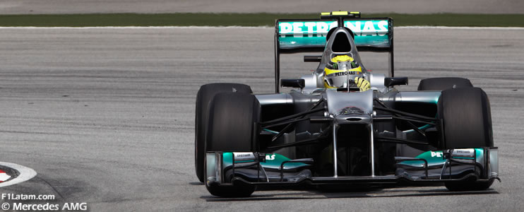 Nico Rosberg por delante de los Red Bull - Reporte Pruebas Libres 3 - GP de Malasia 