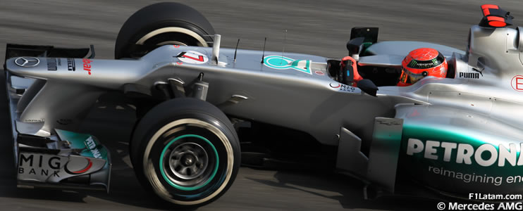 Schumacher rescata el último punto en Sepang - Reporte Carrera - GP de Malasia - Mercedes 