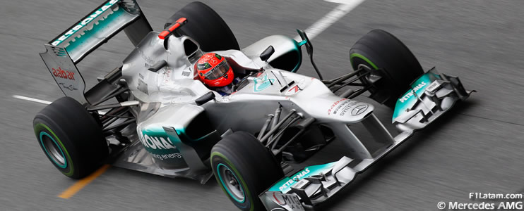 Schumacher supera a Hamilton y Vettel - Reporte Pruebas Libres 2 - GP de China 