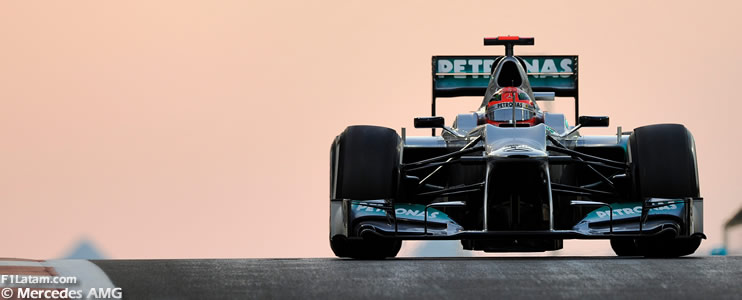 Schumacher quedó a un paso de los puntos - Reporte Carrera - GP de Abu Dhabi - Mercedes
 