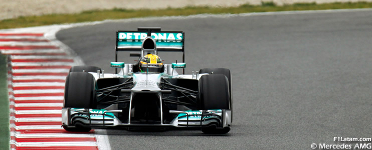 Fotos: El más veloz fue el británico Lewis Hamilton - Test en Barcelona - Día 4