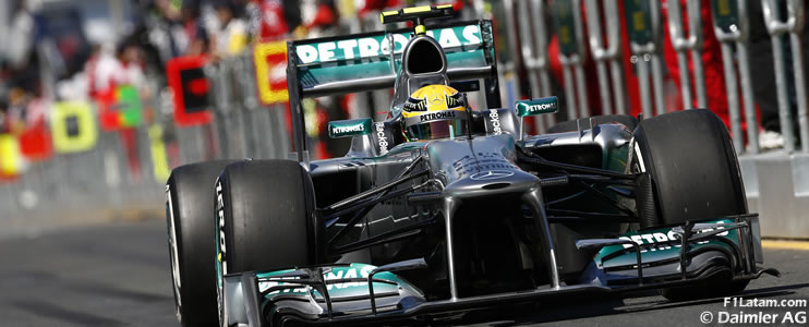 Suerte diferente para Hamilton y Rosberg - Reporte Carrera - GP de Australia - Mercedes 