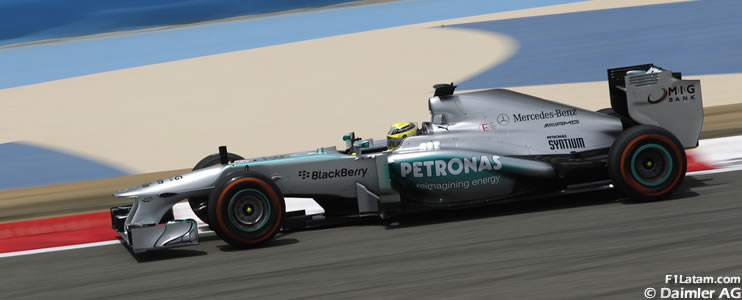 Rosberg y Hamilton pronostican un fin de semana complicado - Reporte Viernes - GP de Bahrein - Mercedes 