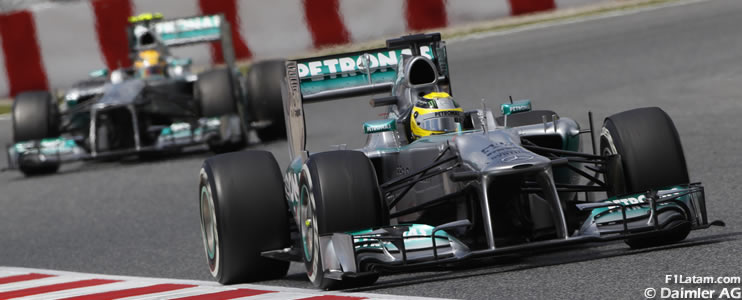El sábado es alegría y el domingo decepción - Reporte Carrera - GP de España - Mercedes 