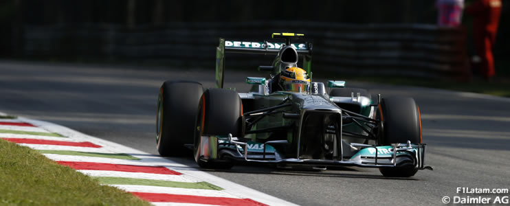 Lewis Hamilton marca el ritmo - Reporte Pruebas Libres 1 - GP de Italia  