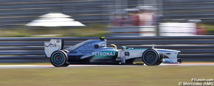 Optimismo total de Hamilton y Rosberg - Reporte Viernes - GP de Corea - Mercedes
 