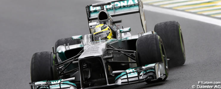 De nuevo Nico Rosberg con el mejor tiempo - Reporte Pruebas Libres 2 - GP de Brasil 