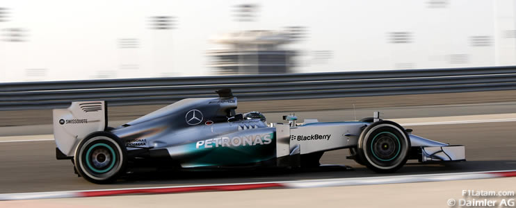 Nico Rosberg ratifica potencial de Mercedes AMG - Test en Bahrein - Día 4
 