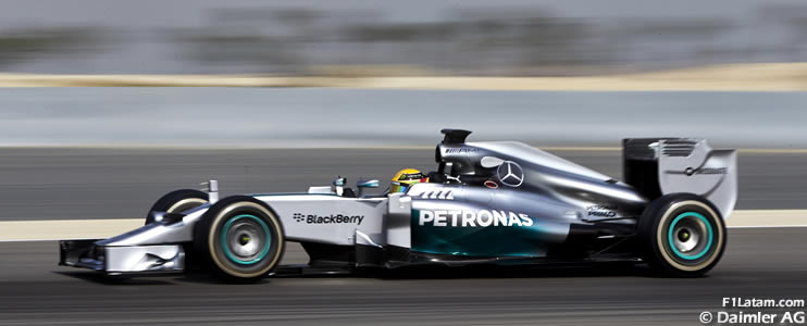 Lewis Hamilton y Mercedes finalizan la pretemporada como los más rápidos - Test en Bahrein - Día Final 