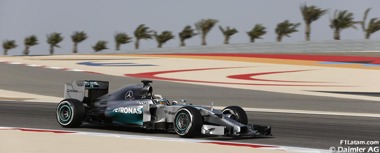Hamilton y Rosberg lideran los últimos entrenamientos - Reporte Pruebas Libres 3 - GP de Bahrein 