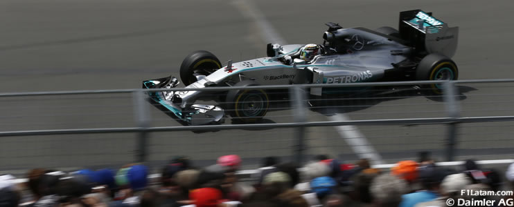 Hamilton y Rosberg concluyen el día en lo más alto - Reporte Viernes - GP de Canadá - Mercedes 