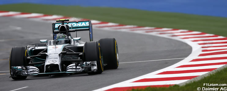 Nico Rosberg inicia con el pie derecho - Reporte Pruebas Libres 1 - GP de Austria
 