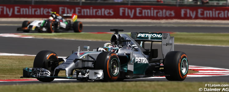 Problema de motor afecta la segunda sesión de Hamilton - Reporte Viernes - GP de Gran Bretaña - Mercedes
 