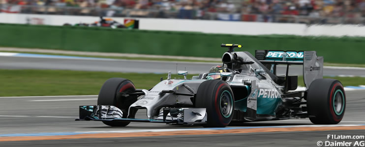 Nico Rosberg gana y Lewis Hamilton se recupera - Reporte Carrera - GP de Alemania - Mercedes
