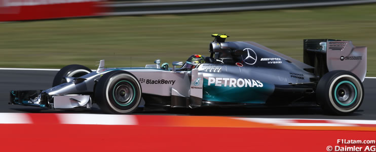 Nico Rosberg inicia con el pie derecho en Spa - Reporte Pruebas Libres 1 - GP de Bélgica
 