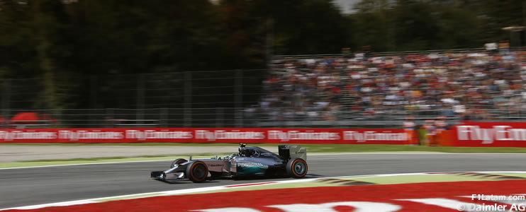 Rosberg y Hamilton lideran pero no se sienten cómodos - Reporte Viernes - GP de Italia - Mercedes
 