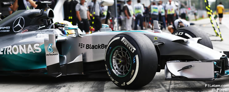 Hamilton con el mejor tiempo y Rosberg con problemas - Reporte Pruebas Libres 3 - GP de Italia 
 