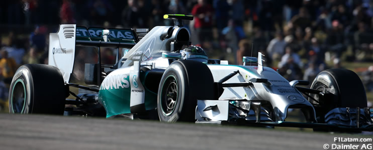 Nico Rosberg marca el camino en São Paulo - Reporte Pruebas Libres 1 - GP de Brasil  