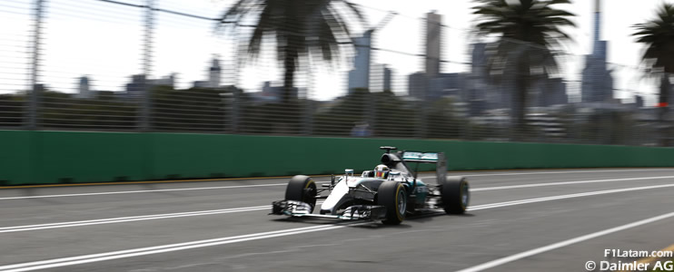 Hamilton y Rosberg tendrán primer duelo del año - Reporte Clasificación - GP de Australia - Mercedes
 