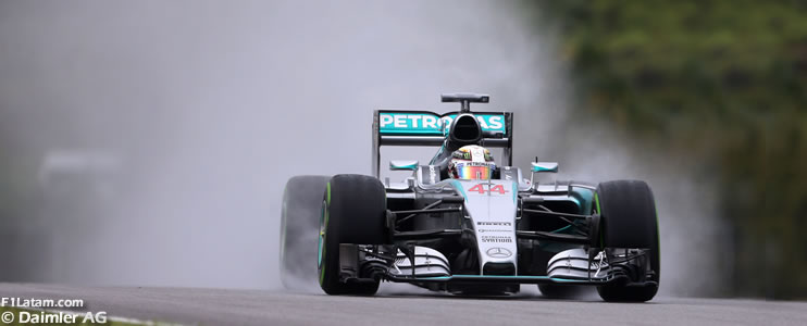 Hamilton el más veloz previo a ligera colisión por lluvia - Reporte Pruebas Libres 2 - GP de Canadá 