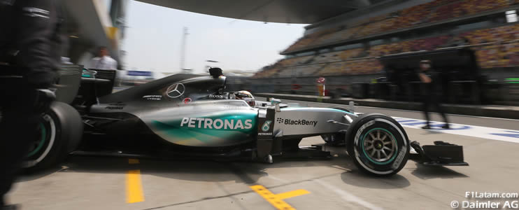 Lewis Hamilton ratifica su favoritismo para este fin de semana - Reporte Pruebas Libres 3 - GP de China 
