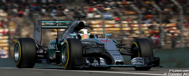 Hamilton y Rosberg en alerta con los Ferrari - Reporte Clasificación - GP de China - Mercedes
