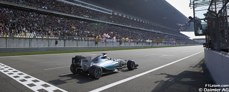 Hamilton: "No hice nada para intencional para reducir ritmo de Nico" - Reporte Carrera - GP de China - Mercedes
