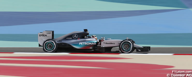 Lewis Hamilton supera por muy poco a Sebastian Vettel - Reporte Pruebas Libres 3 - GP de Bahrein