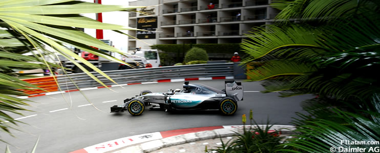 Hamilton y Rosberg se alistan para un gran duelo - Reporte Jueves - GP de Mónaco - Mercedes
 