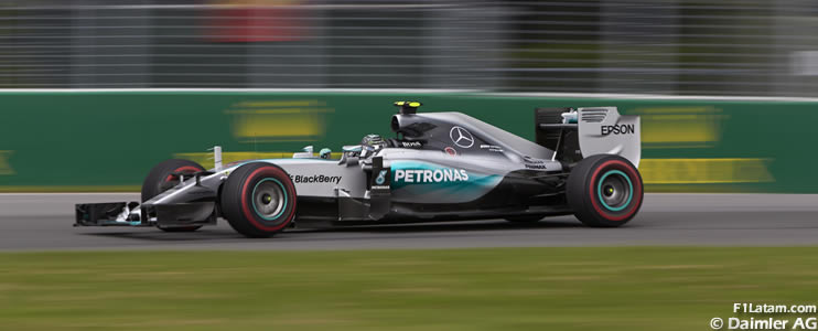 Rosberg termina adelante en Montreal - Reporte Pruebas Libres 3 - GP de Canadá
 