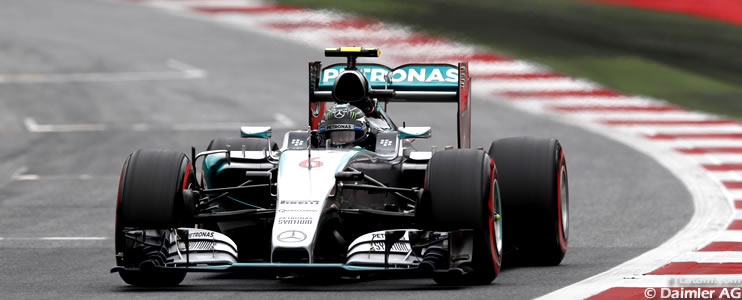 Mercedes con Wehrlein y Rosberg dominó los dos días de tests oficiales de la F1 en el Red Bull Ring
