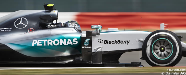 Leves inconvenientes pero con los mejores tiempos - Reporte Viernes - GP de Gran Bretaña - Mercedes
