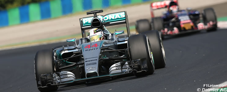 Lewis Hamilton continúa siendo el más rápido - Reporte Pruebas Libres 2 - GP de Hungría 