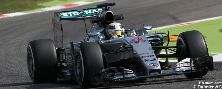 Tan sólo 21 milésimas separan a Hamilton de Rosberg - Reporte Pruebas Libres 2 - GP de Italia 
 