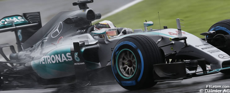Hamilton fue el más rápido bajo la lluvia - Reporte Pruebas Libres 3 - GP de EE.UU. 