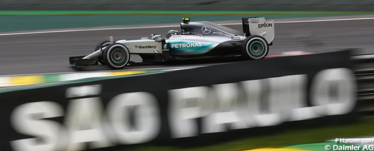 Nico Rosberg logra la pole position en Interlagos - Reporte Clasificación - GP de Brasil 