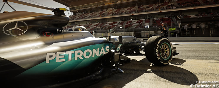Rosberg y Hamilton adelante aunque presionados por Vettel - Reporte Pruebas Libres 3 - GP de España