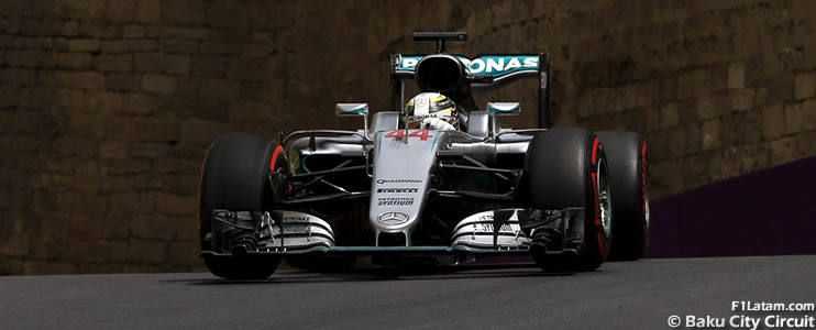 De nuevo Lewis Hamilton fue el más rápido - Reporte Pruebas Libres 3 - GP de Europa