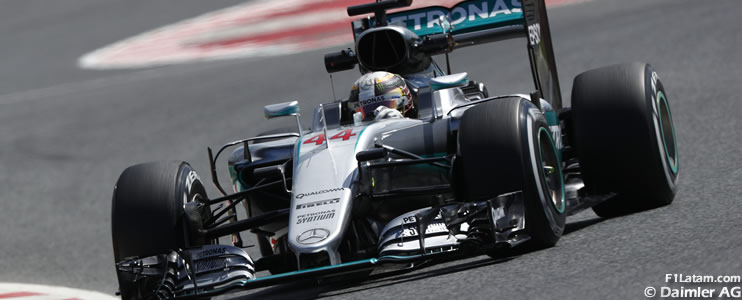 Lewis Hamilton supera por muy poco a Nico Rosberg - Reporte Pruebas Libres 1 - GP de Gran Bretaña