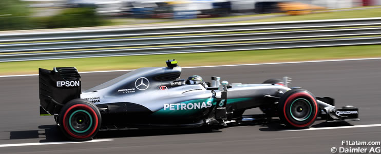 Nico Rosberg impone el ritmo en casa - Reporte Pruebas Libres 1 - GP de Alemania