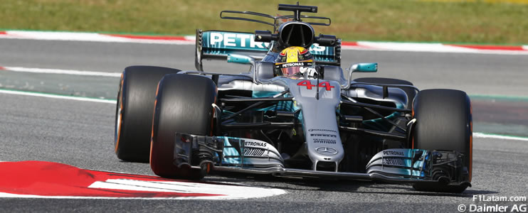 Hamilton y Bottas fueron los más veloces - Reporte Pruebas Libres 2 - GP de España

