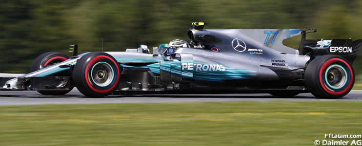 Bottas saldrá desde la pole y Hamilton partirá octavo - Reporte Clasificación - GP de Austria