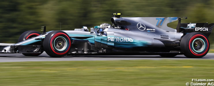 Bottas saldrá desde la pole y Hamilton partirá octavo - Reporte Clasificación - GP de Austria 