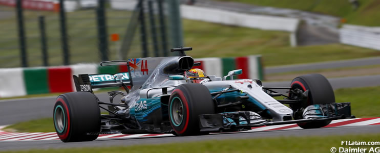 Contundente pole de Hamilton con récord en Suzuka - Reporte Clasificación - GP de Japón