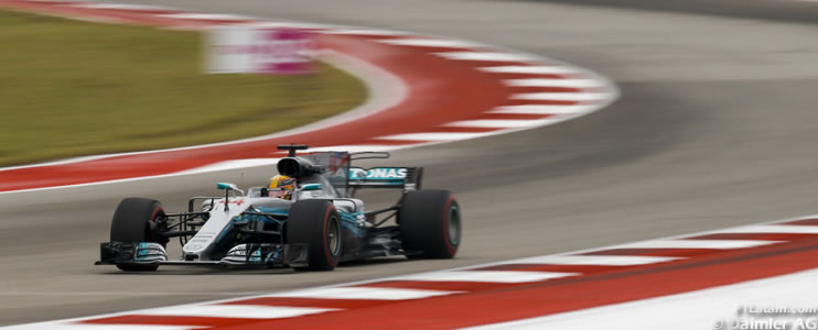 Lewis Hamilton sigue dominando en Austin - Reporte Pruebas Libres 2 - GP de Estados Unidos