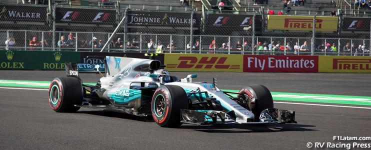 Valtteri Bottas marca el paso en el Hermanos Rodríguez - Reporte Pruebas Libres 1 - GP de México 