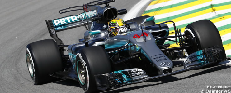 Hamilton y Bottas siguen al comando de los entrenamientos - Reporte Pruebas Libres 2 - GP de Brasil 