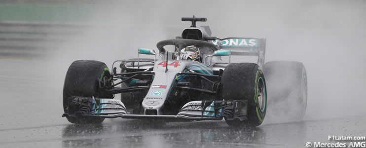 Lewis Hamilton logró la pole bajo la lluvia - Reporte Clasificación - GP de Hungría
 