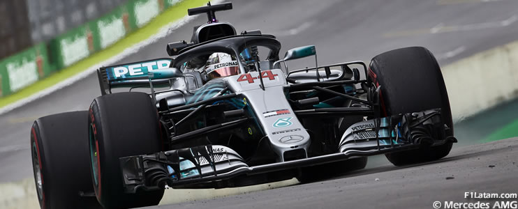 Hamilton manda en Interlagos y consigue la Pole 100 de Mercedes  - Reporte Clasificación - GP de Brasil
